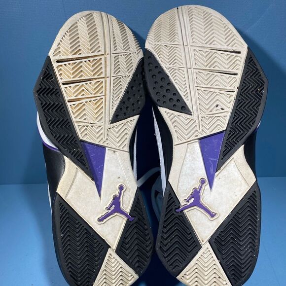 Air Jordan 7 Retro Size 11 342964 101 MINNESOTA VIKINGS Size 9,5 - Picture 4 of 7